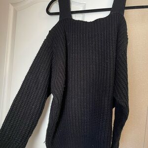 Black Knit Women's Sweater (S/M)